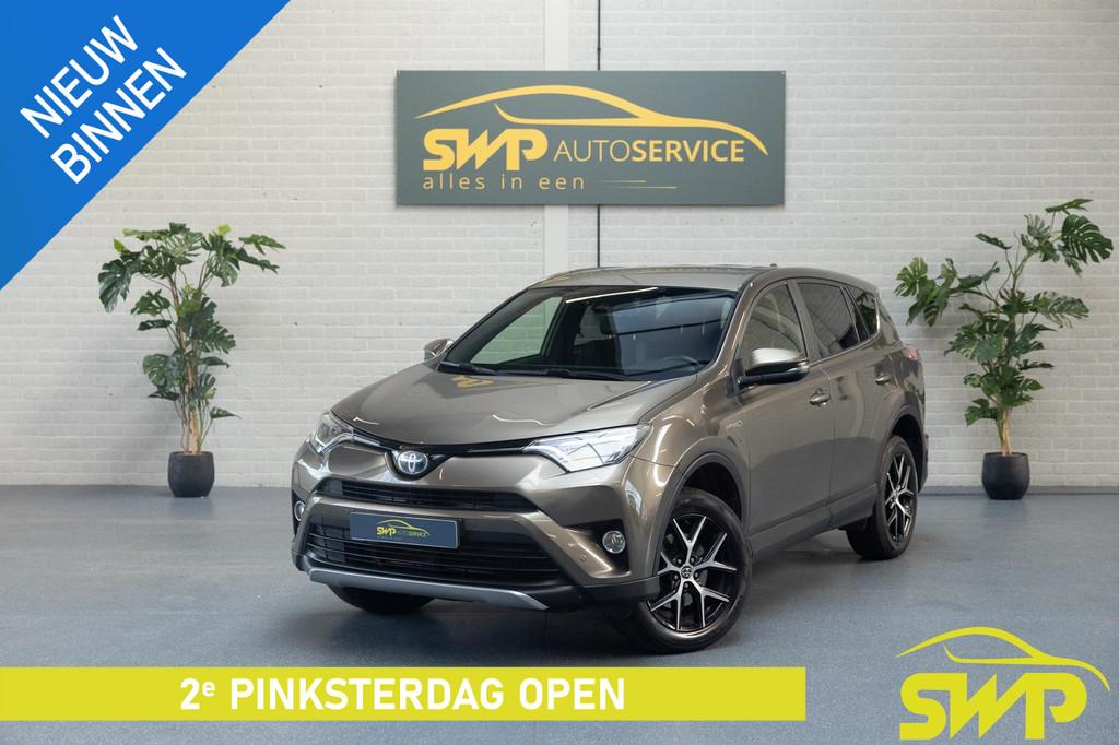 Toyota RAV4 2.5 Hybrid Style | NAP | Leer met elektr stoelen, Gebruikt, Euro 6, Bruin, Bedrijf