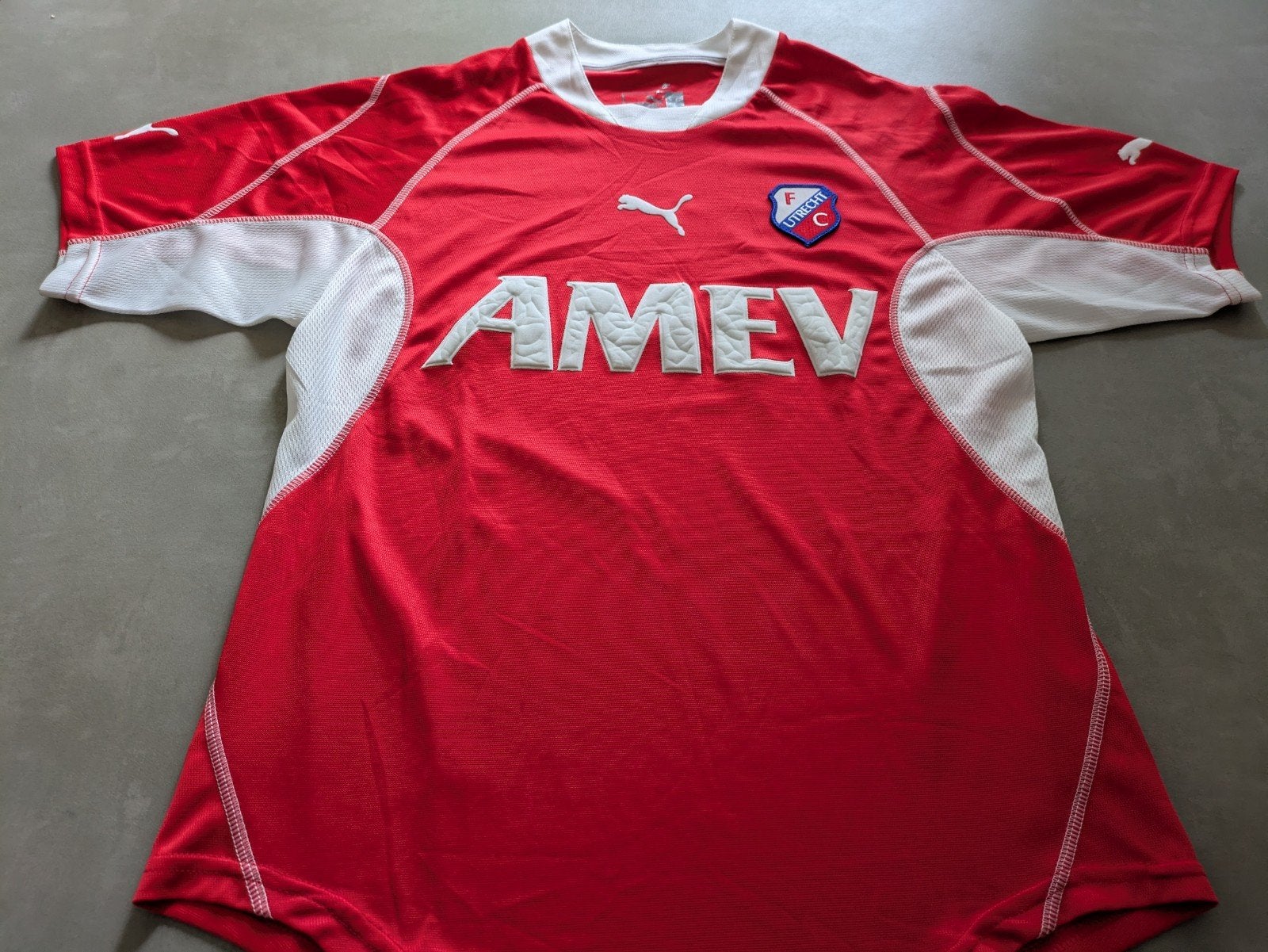 Voetbalshirt FC Utrecht vintage shirt 2002 Zeldzaam, Maat XL, Ophalen of Verzenden, Zo goed als nieuw, Shirt