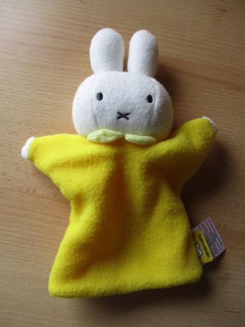 Nijntje pluche handpop  25cm, Ophalen of Verzenden, Zo goed als nieuw