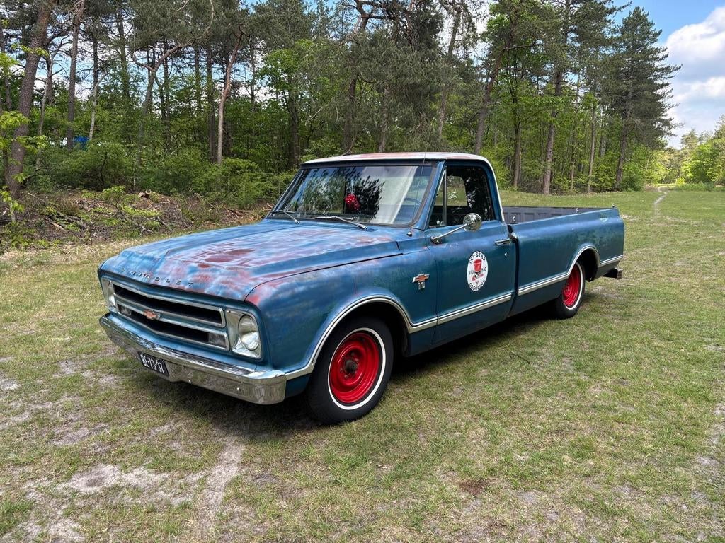 Chevrolet 1967, Auto's, Oldtimers, Particulier, Chevrolet, Benzine, Handgeschakeld, Geïmporteerd, Overige kleuren, Zwart, Stof