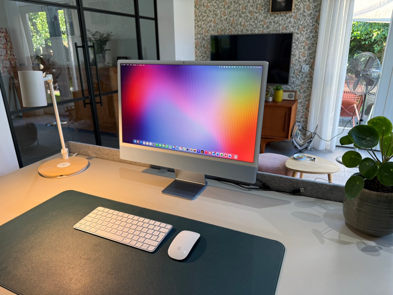 Zeer nette Apple iMac M1 512 Gb SSD blauw, Computers en Software, Apple Desktops, Zo goed als nieuw, iMac, SSD, 8 GB, Ophalen of Verzenden