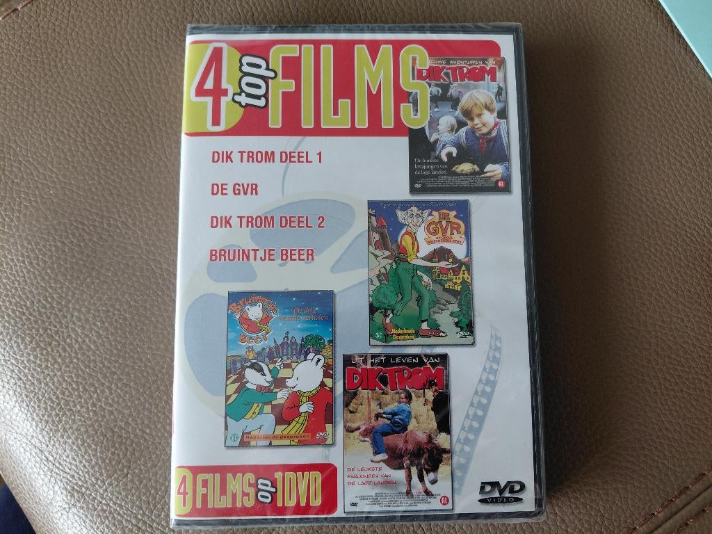 Dik Trom 1 en 2, GVR en Bruintje Beer, Nieuwe DVD, Alle leeftijden, Verzenden, Nieuw in verpakking, Film