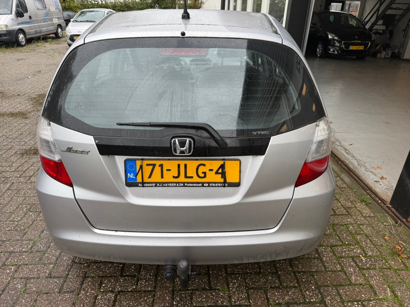 Honda Jazz 1.4 AUTOMAAT Clima, Auto's, 1046 kg, 40 €/maand, Zwart, 4 cilinders
