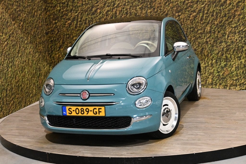 Fiat 500 1.2 Anniversario | Panorama | Climatecntrl. | Cruis, Voorwielaandrijving, Stof, Gebruikt, 4 cilinders