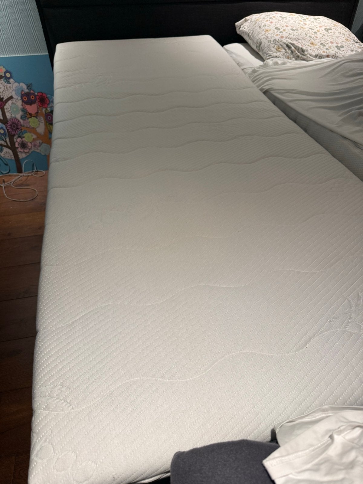 Topper koudschuim HR50 Bamboo 90x210 - Z.G.A.N., Ophalen, 90 cm, Eenpersoons, 210 cm