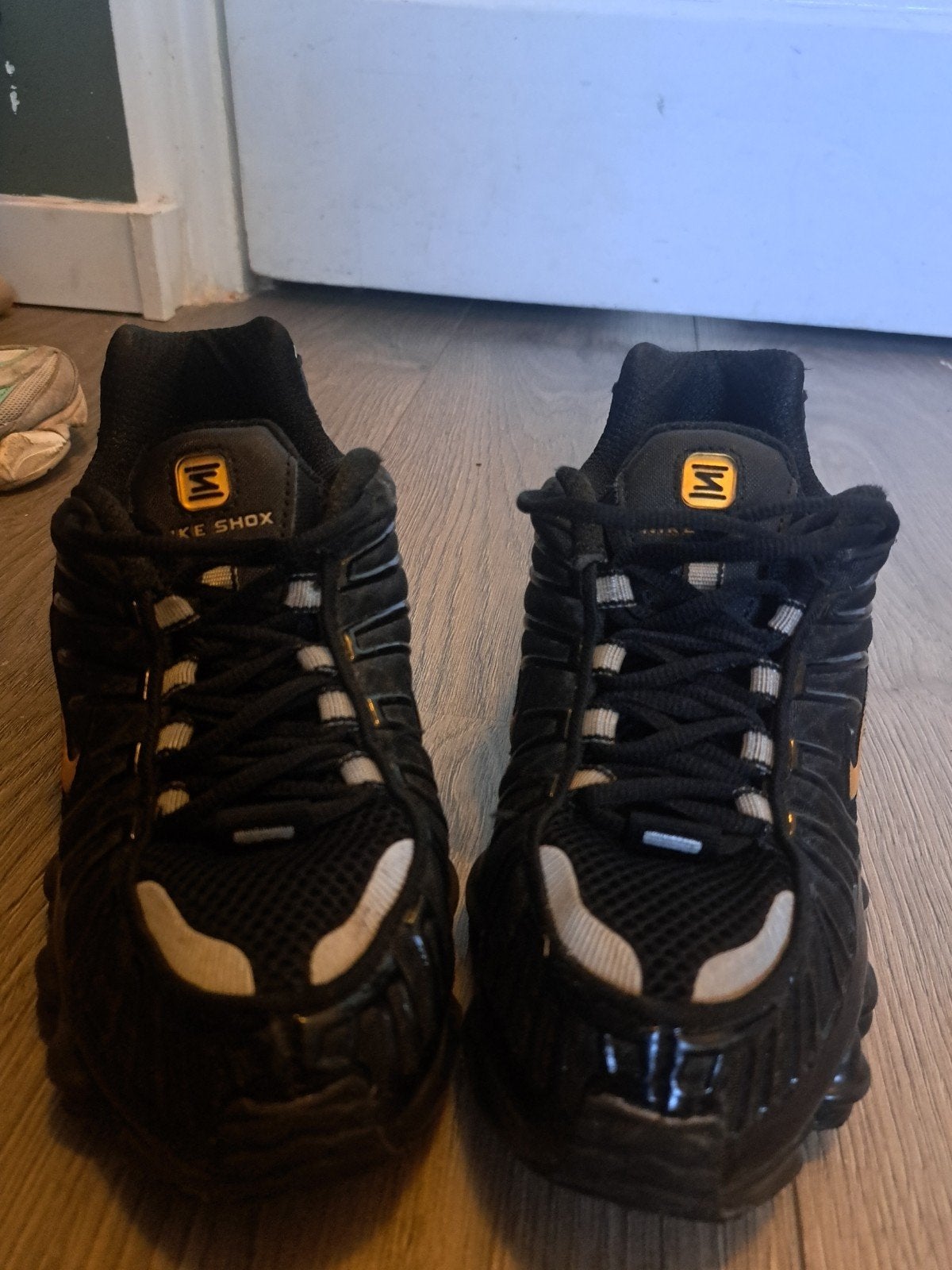 Nike Shox TL sneakers zwart met goud, Ophalen, Zwart, Nike, Sneakers of Gympen