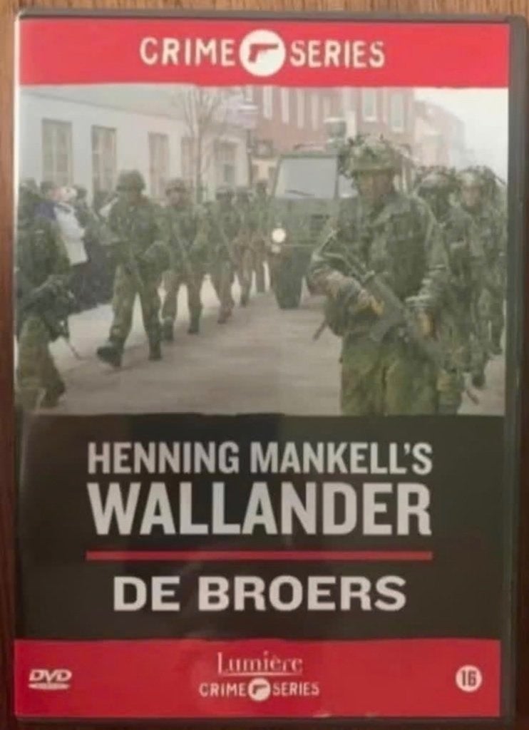 DVD Henning Mankell's Wallander, de broers, Vanaf 16 jaar, Ophalen of Verzenden, Zo goed als nieuw, Actiethriller