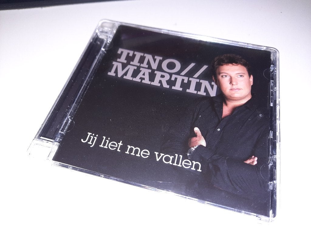CD Tino Martin – Jij Liet Me Vallen, Ophalen, Zo goed als nieuw, Levenslied of Smartlap