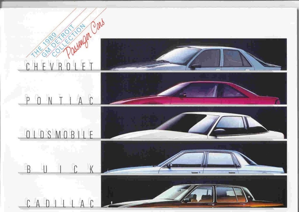 Chevrolet Pontiac Buick Oldsmobile Cadillac (1989), Ophalen of Verzenden, Nieuw, Chevrolet