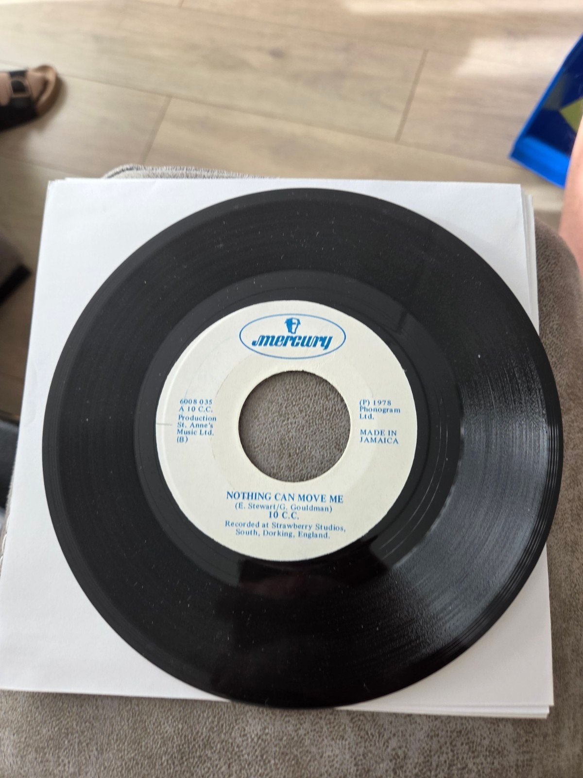 10cc - Dreadlock Holiday / Nothing Can Move Me (Vinyl Single, Gebruikt, Originele persing, 7 inch, Ophalen of Verzenden