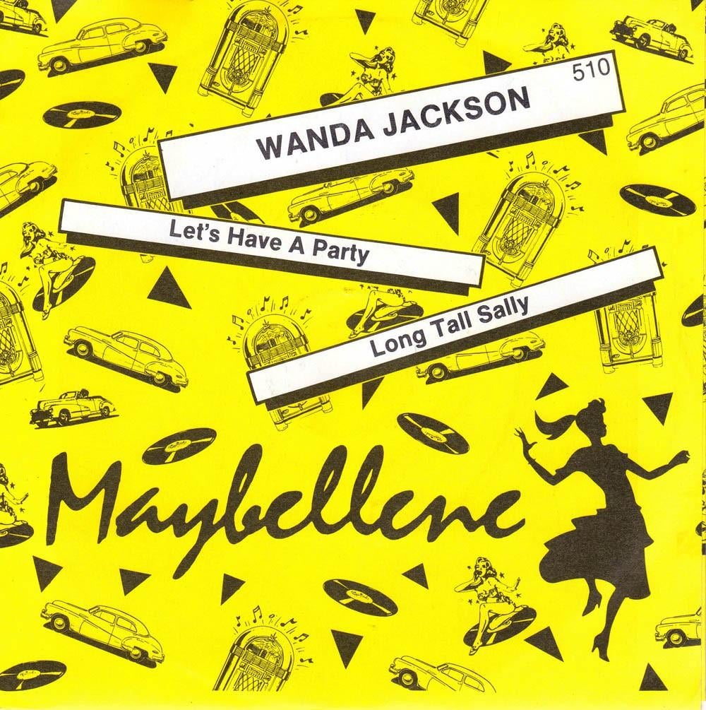 Wanda Jackson - Let's Have A Party 7"45, 7 inch, Single, Ophalen of Verzenden, Zo goed als nieuw