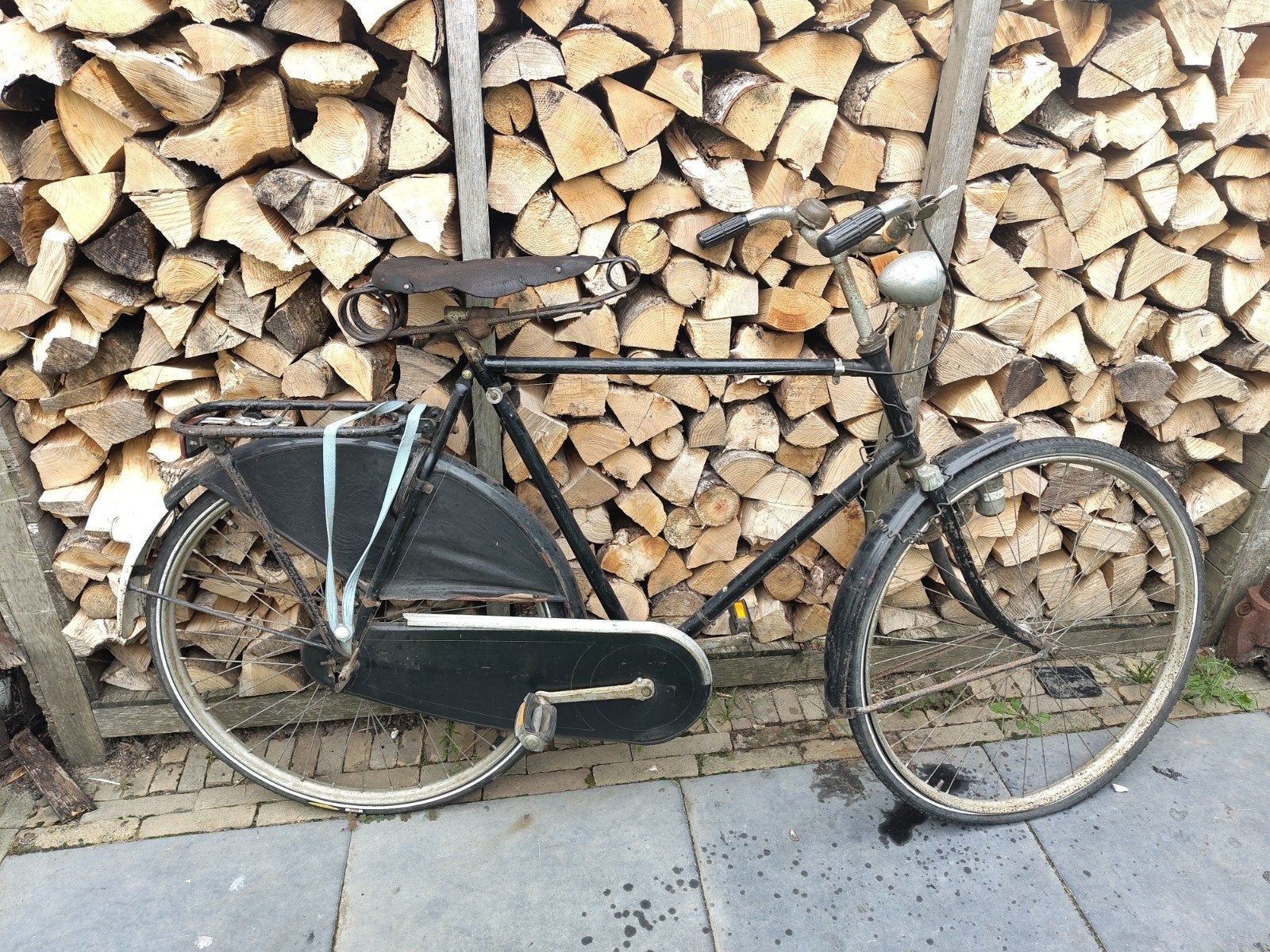 Gazelle Herenfiets 1952 - Maat 61 - Voor onderdelen, 59 cm of meer, Ophalen, Gazelle
