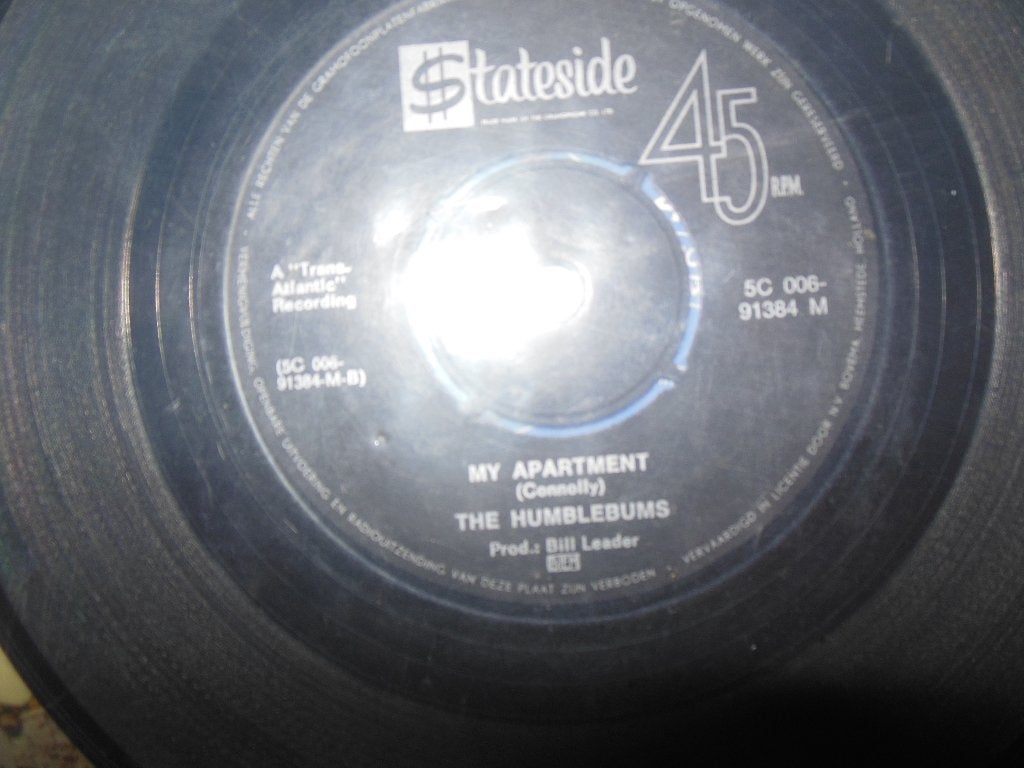 single the humblebums 45rpm jukebox vinyl record 7inch, Gebruikt, 7 inch, Ophalen of Verzenden, Pop