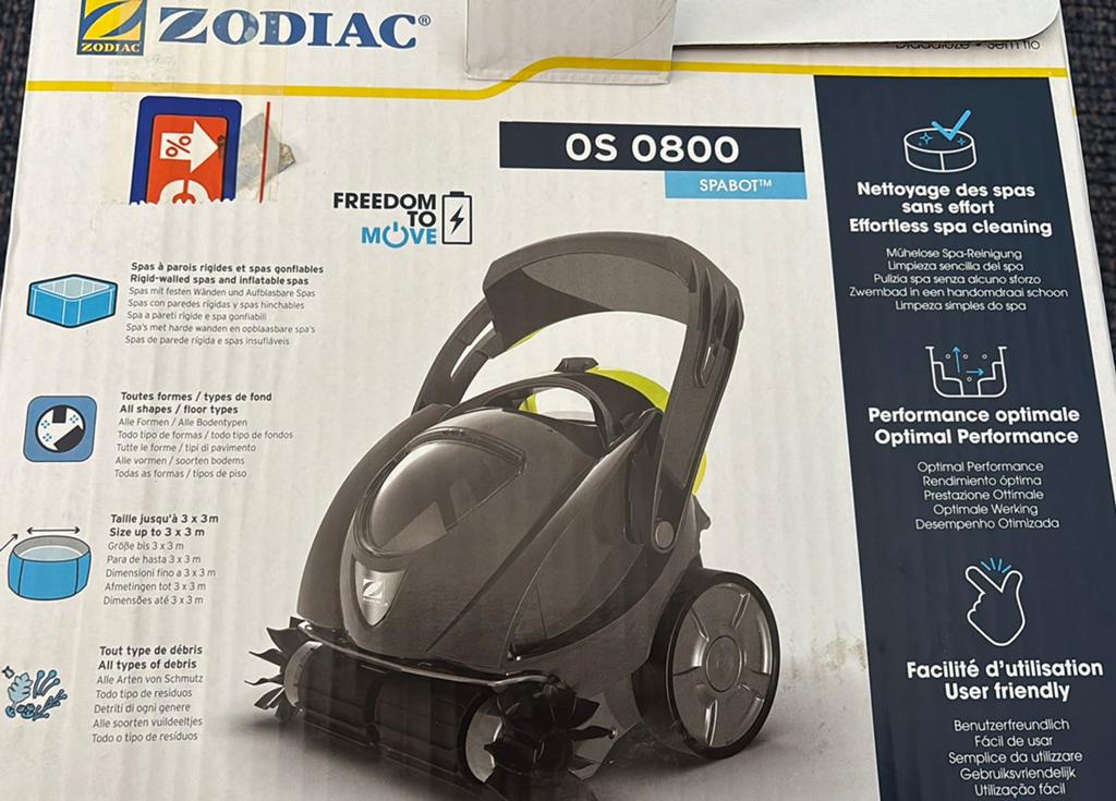 Zwemdad reiinerer /ZODIAC Spabot os 0800/ spa reiniger, Minder dan 80 cm, Rond, Nieuw, Ophalen of Verzenden
