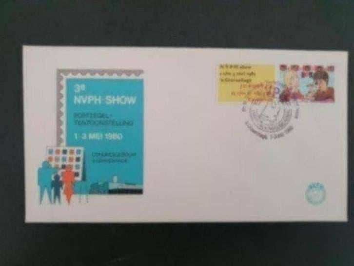 3e NVPH Show 1980, Ophalen of Verzenden, Envelop