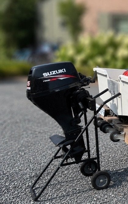 Suzuki 15 pk buitenboordmotor - Recent nagekeken, Ophalen of Verzenden, Gebruikt, Buitenboordmotor, 10 tot 30 pk