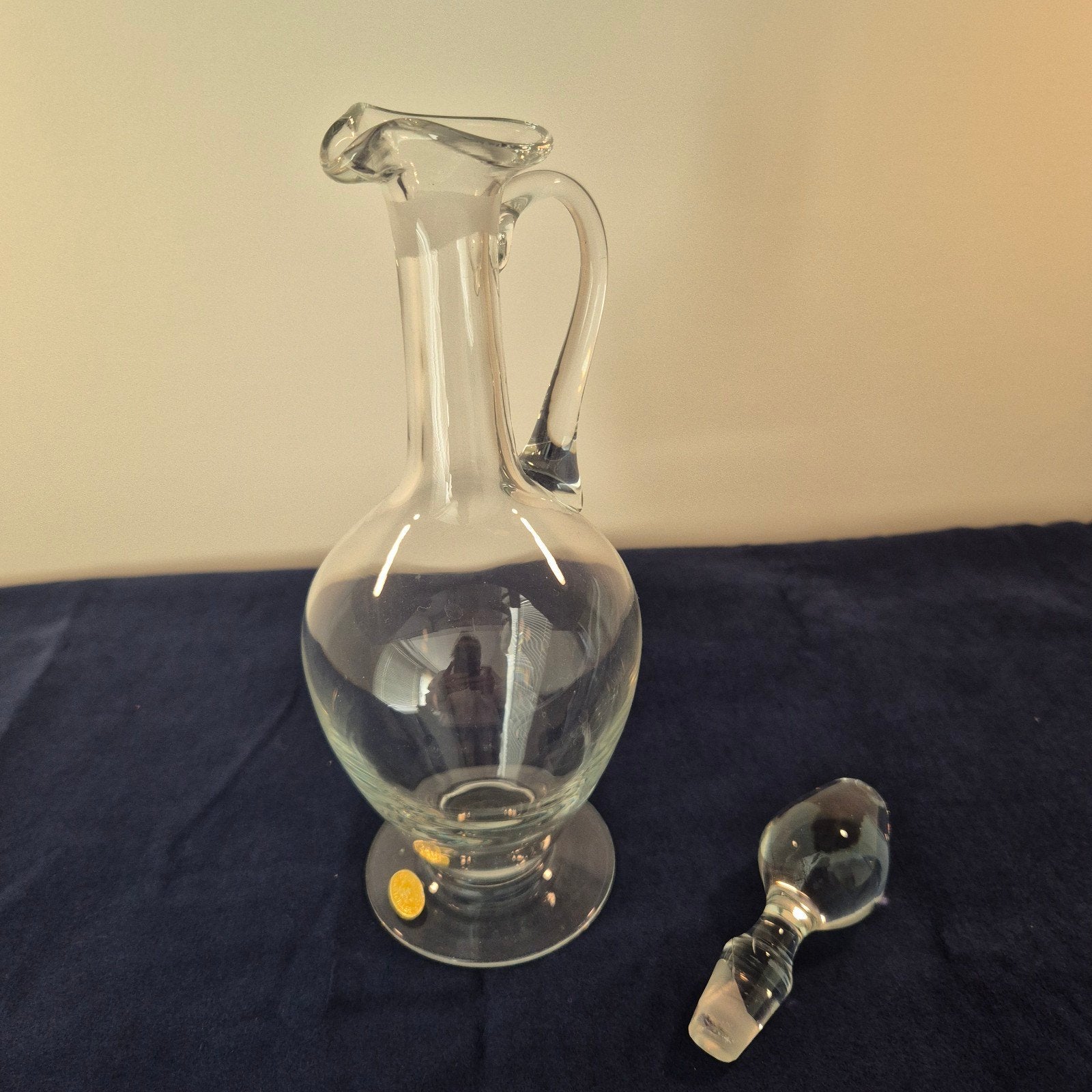 Karaf Herzviller, Antiek en Kunst, Antiek | Glas en Kristal, Ophalen of Verzenden