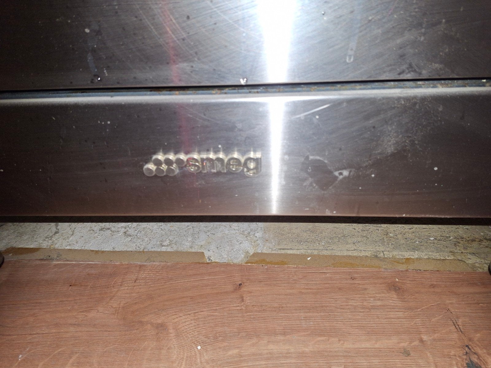 Fornuis met oven en afzuigkap, RVS, Ophalen, 60 cm of meer, Zo goed als nieuw, Gas