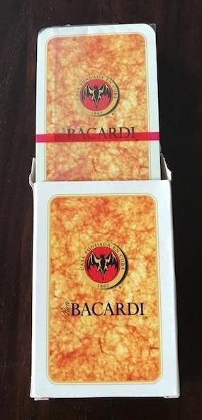 Bacardi kaarten zeldzame playing cards ( 02, Verzenden, Nieuw, Gebruiksvoorwerp
