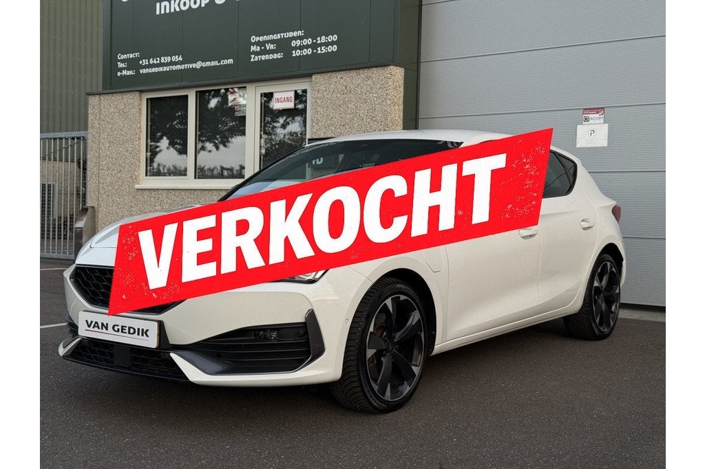 CUPRA Leon Sport 1.4 e-Hybrid VZ Adrenaline Camera Sfeerv Ca, Auto's, Cupra, 77 km/l, Gebruikt, 4 cilinders, Leon