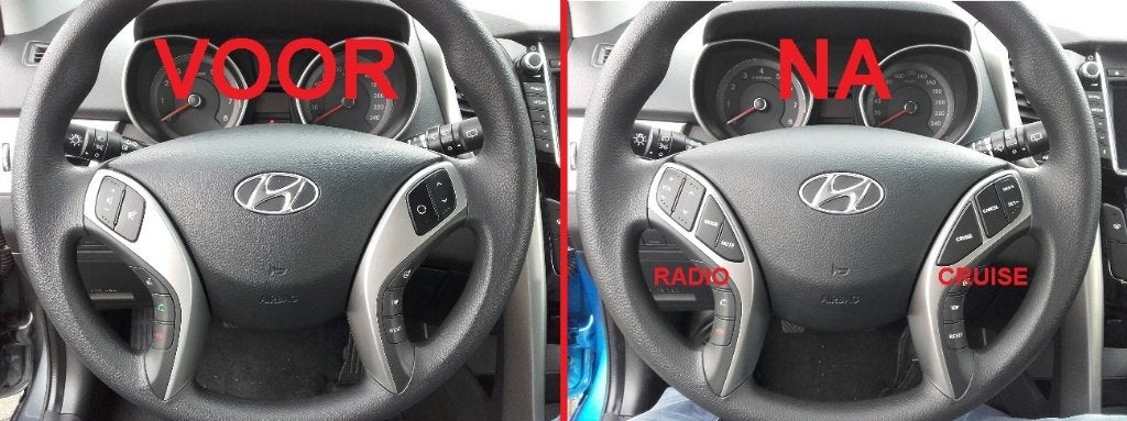 Multifunctioneel stuur met cruise control Hyundai I30, Auto diversen, Auto-accessoires, Ophalen, Nieuw
