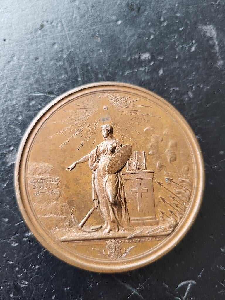 Penning brons Holtzhey 1805, Postzegels en Munten, Munten | Nederland, Ophalen of Verzenden, Vóór koninkrijk, Overige waardes