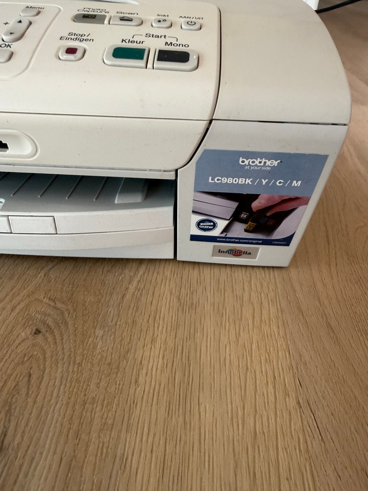 Gratis Brother DCP-195C All-in-One Inkjetprinter, Gebruikt, Inkjetprinter, All-in-one, Kleur printen