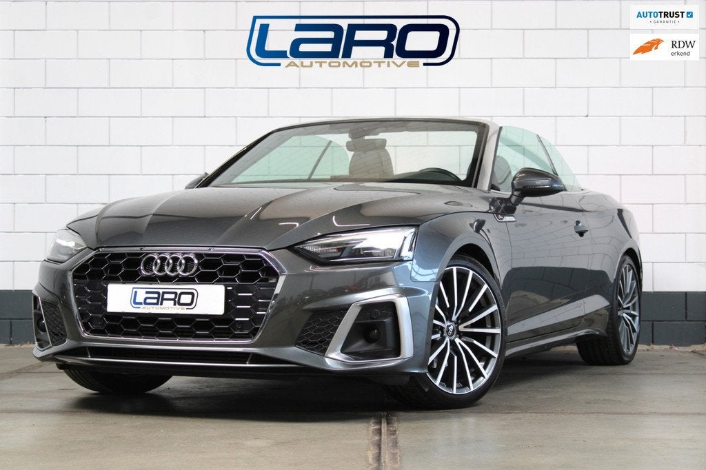 Audi A5 Cabriolet 40 TFSI 190pk 3x S Line | Facelift Virtual, Auto's, Automaat, Gebruikt, Euro 6, 4 stoelen