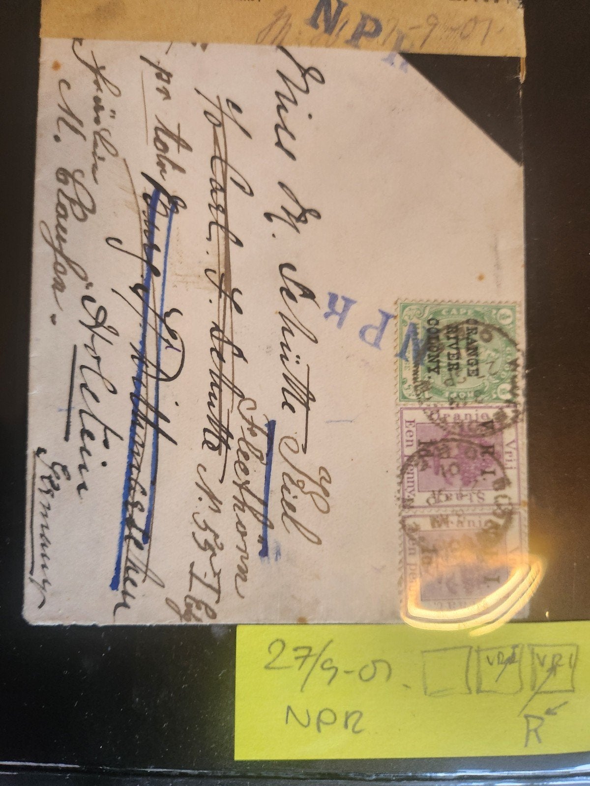 Collectie van 20 historische brieven en ansichtkaarten, Ophalen of Verzenden