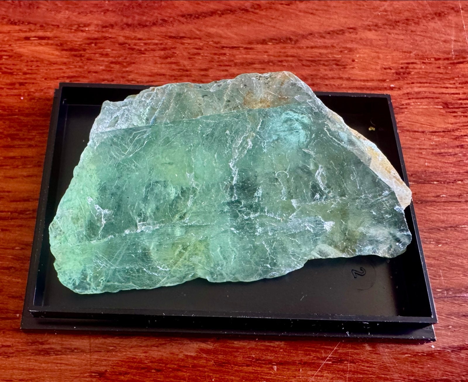 Prachtige ruwe groene Fluoriet mineraal, Ophalen of Verzenden, Mineraal