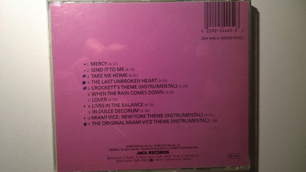 Miami Vice II (Music From The Television Series Miami Vice), Tv-soundtrack, Ophalen of Verzenden, Zo goed als nieuw, Album