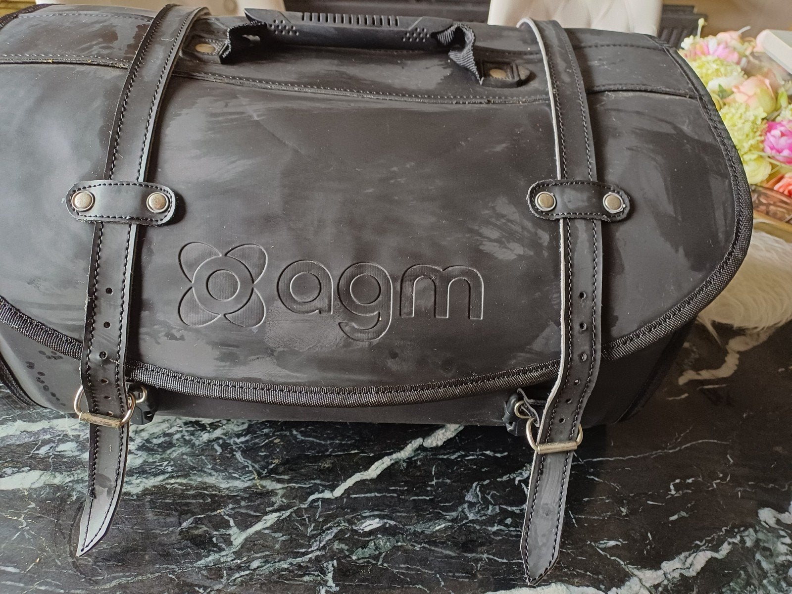 Zo goed als nieuw AGM koffer/tas, Motoren, Ophalen, Zo goed als nieuw