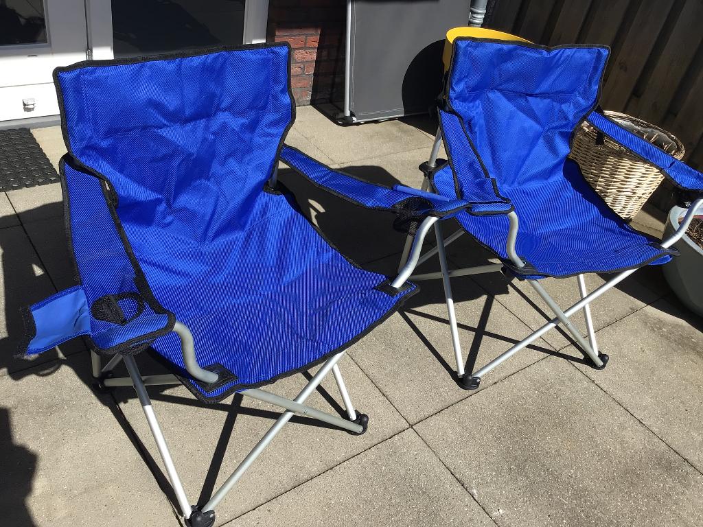 Strand-/campingstoelen, Ophalen, Zo goed als nieuw, Campingstoel