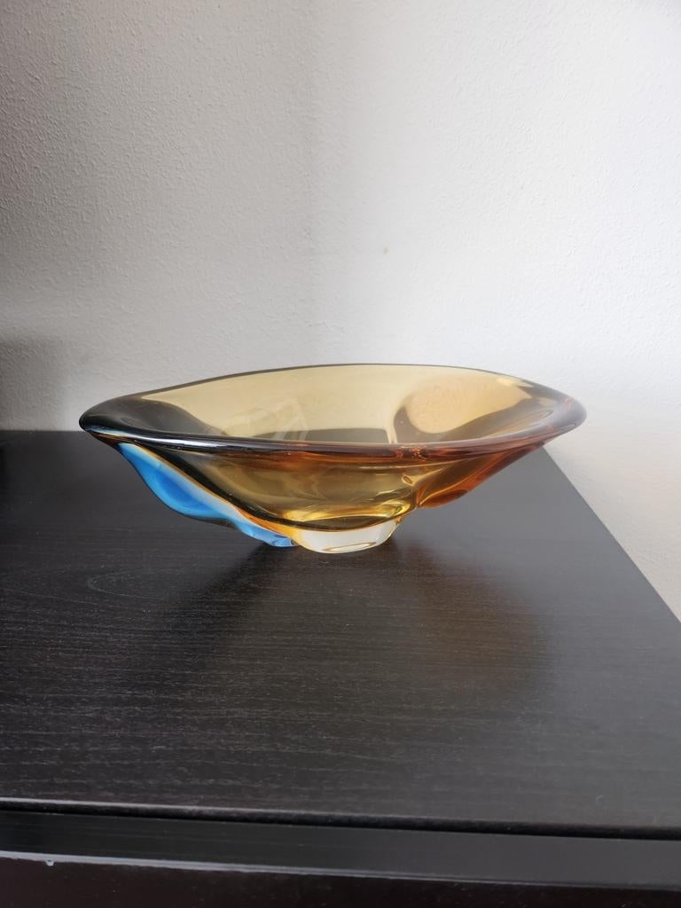 Mooie Murano schaal, Huis en Inrichting, Woonaccessoires | Schalen en Manden, Ophalen of Verzenden, Rond, Glas