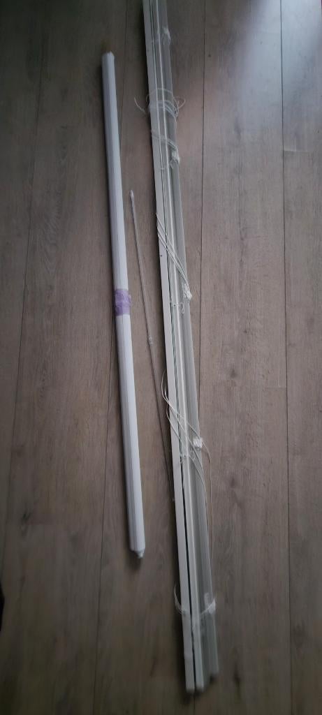 Luxaflex en rolgordijn, Ophalen, Gebruikt, Wit, 200 cm of meer