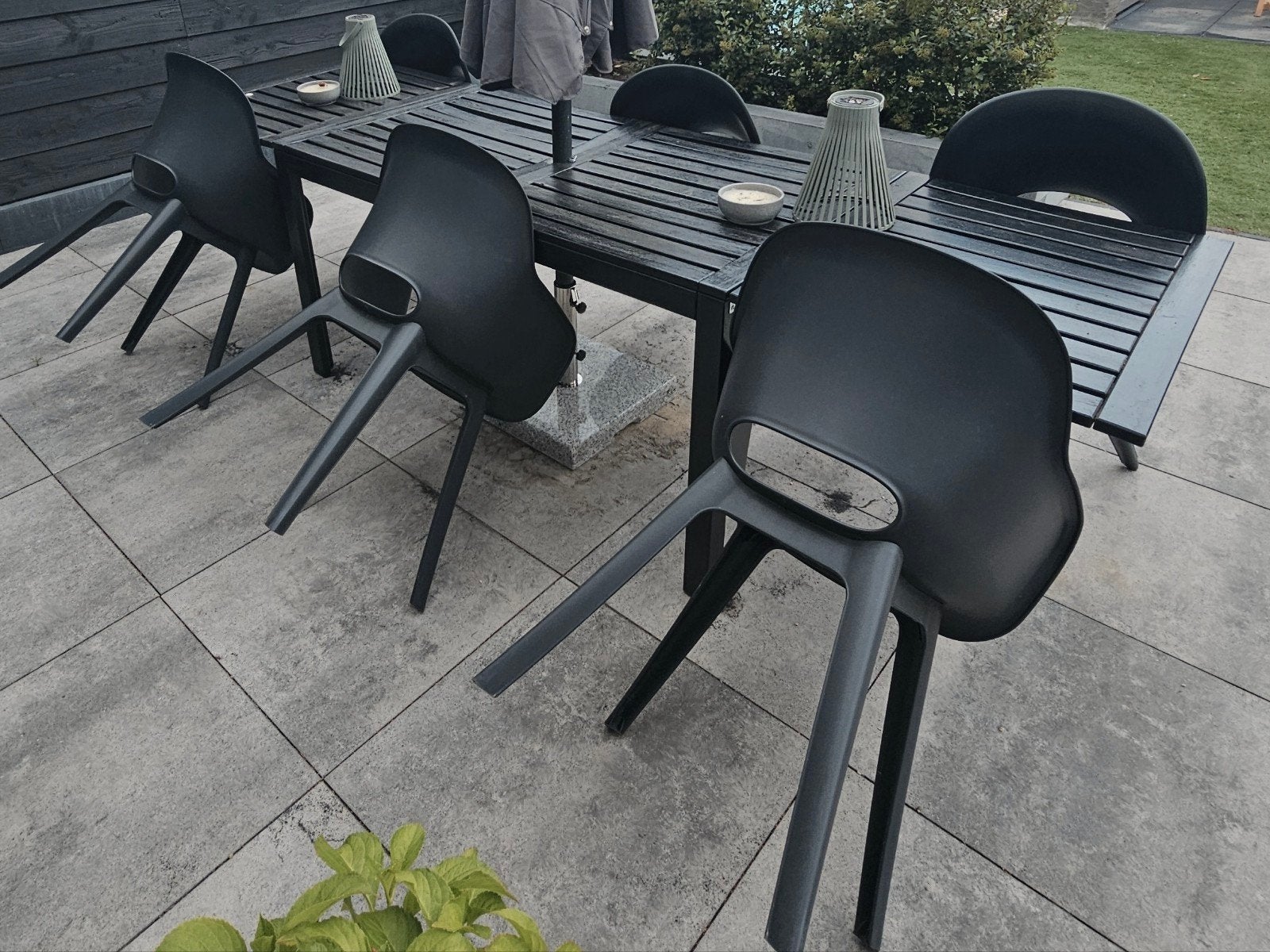 verstelbare eettafel ikea, Ophalen, Gebruikt, Eettafel, 6 zitplaatsen