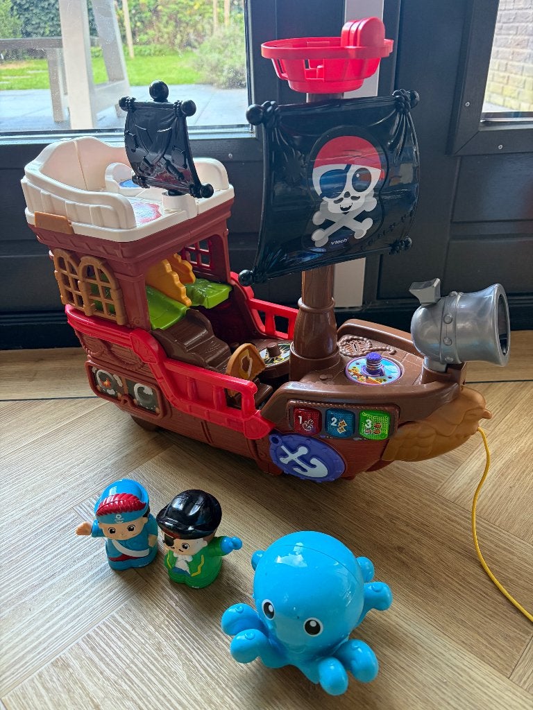 Vtech piratenschip, Ophalen, Gebruikt, 2 tot 4 jaar