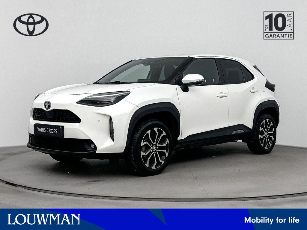 Toyota Yaris Cross 1.5 Hybrid Dynamic | Dodehoekdetectie | P, 12 maanden, Gebruikt, 116 pk, Wit
