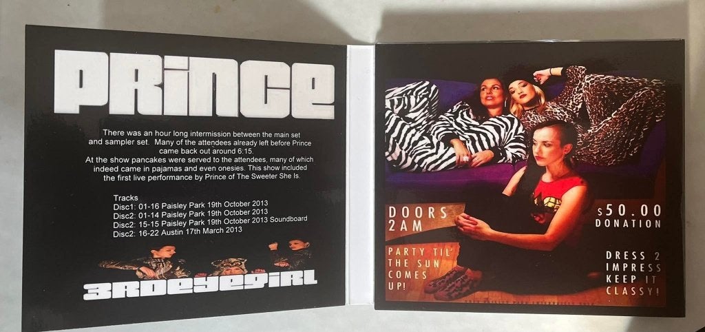Prince The Breakfast Experience 2CD, Cd's en Dvd's, Digipak, Live-album, Nieuw in verpakking, Verzenden