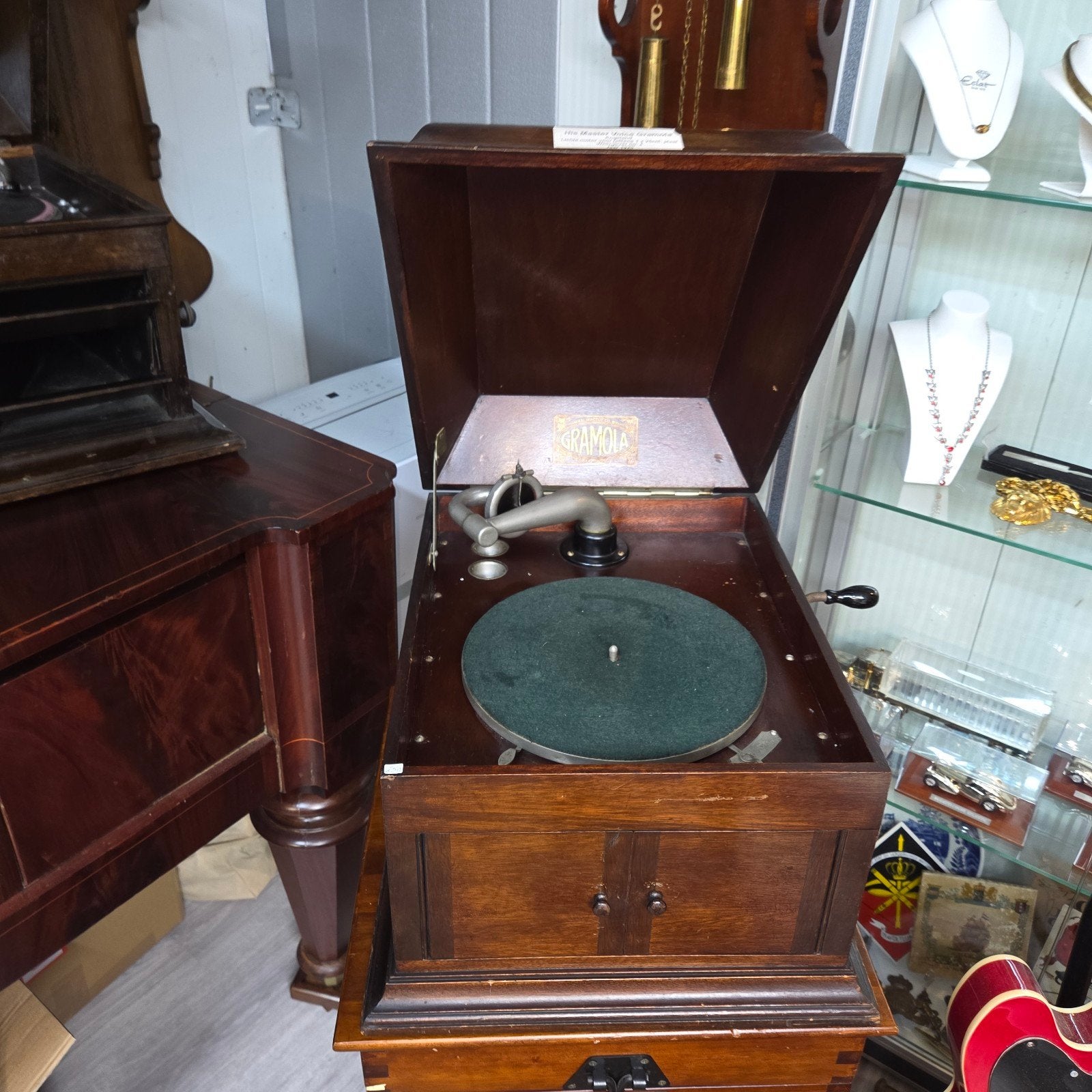 His Master's Voice Gramola 78 toeren speler uit 1925, Ophalen of Verzenden