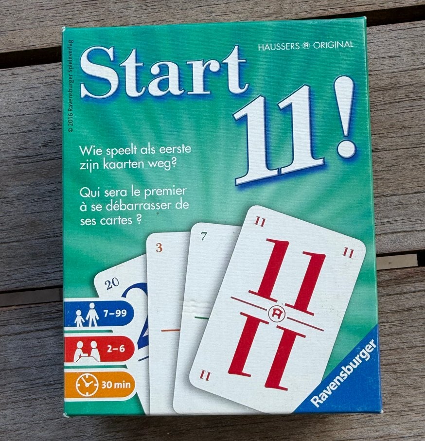 Start 11, Hobby en Vrije tijd, Gezelschapsspellen | Kaartspellen, Ophalen of Verzenden, Zo goed als nieuw