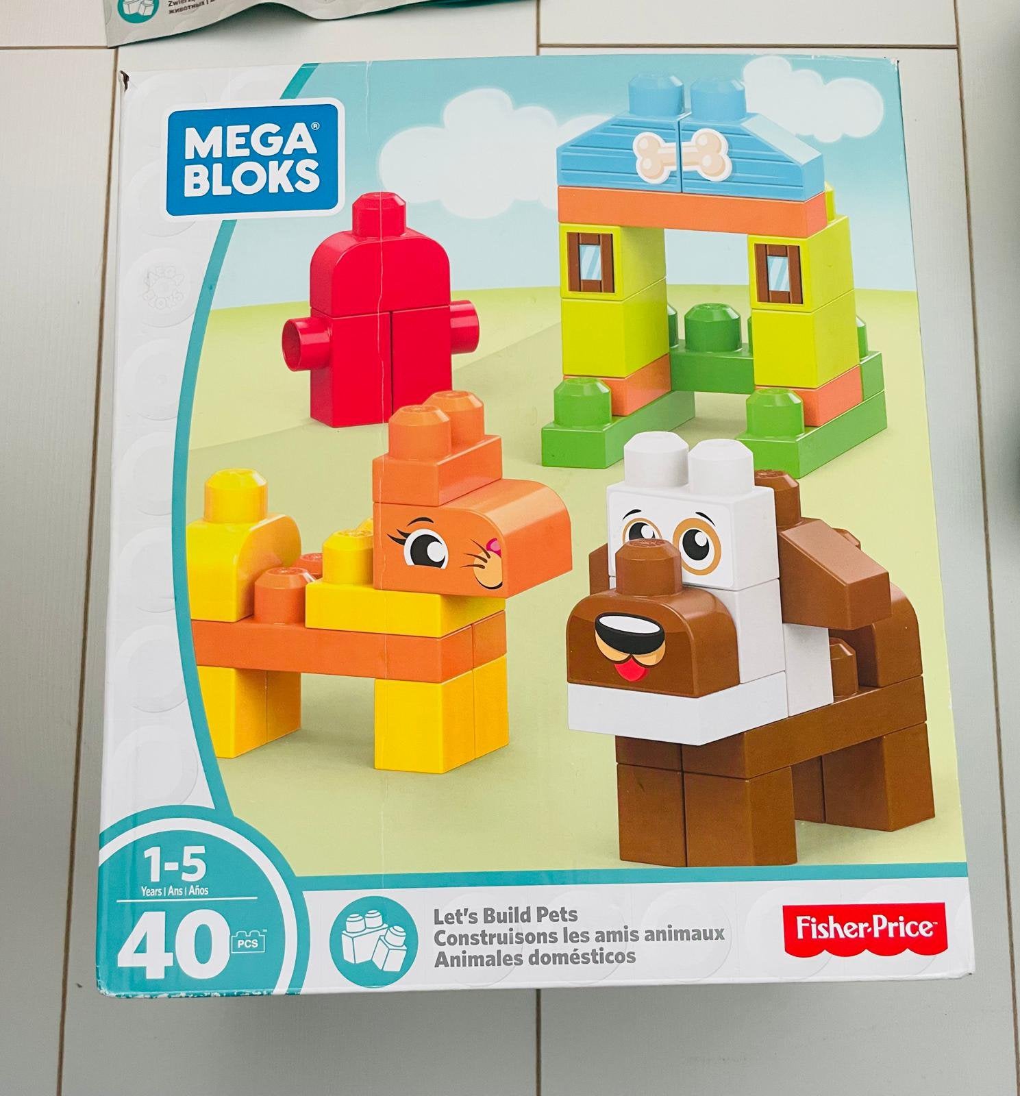 Mega Blocks Fisher Price, Ophalen of Verzenden, Zo goed als nieuw, Speelset