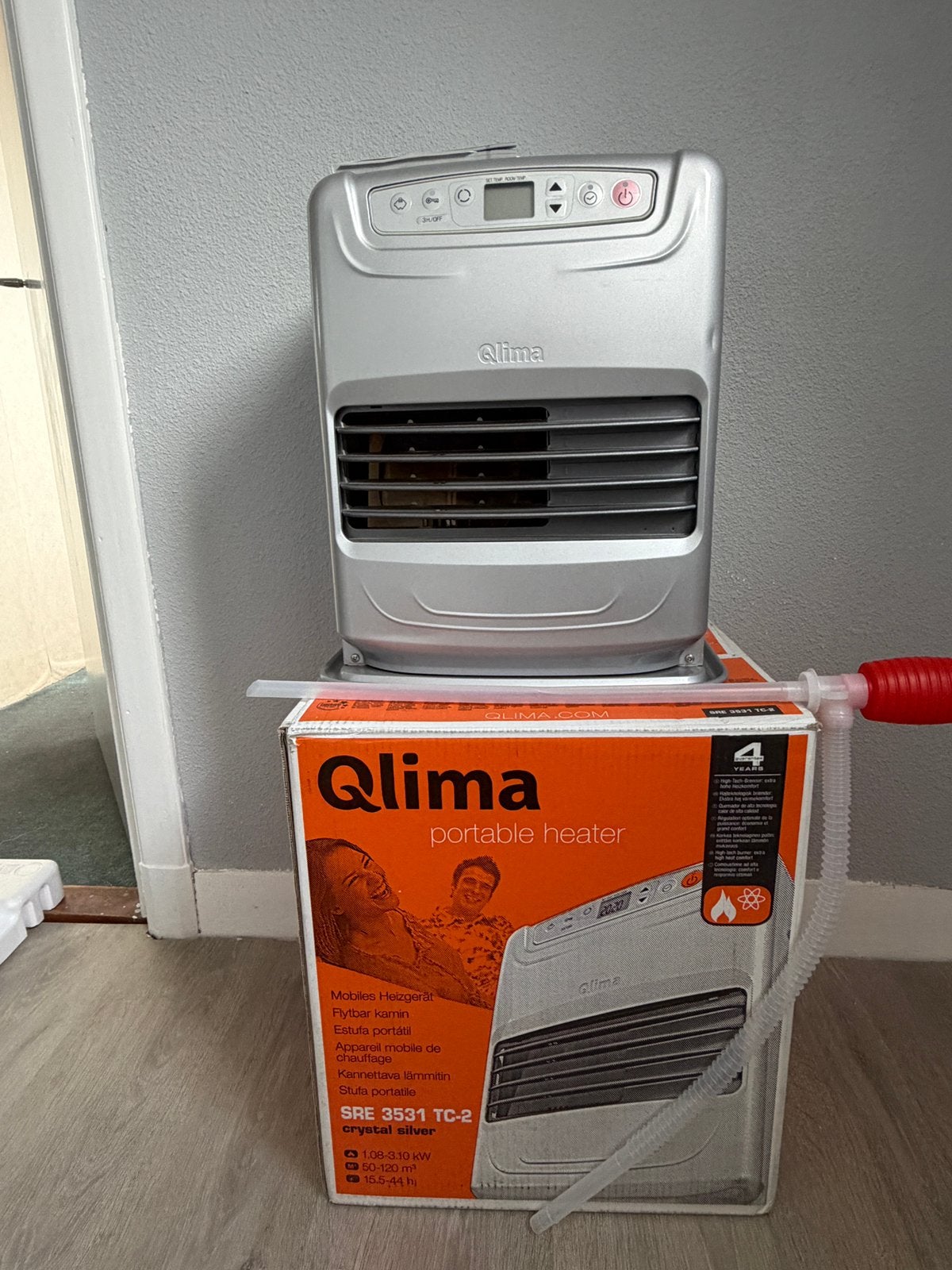 Qlima sre 3531 tc2, Ophalen, Gebruikt, Overige brandstoffen, Petroleumkachel