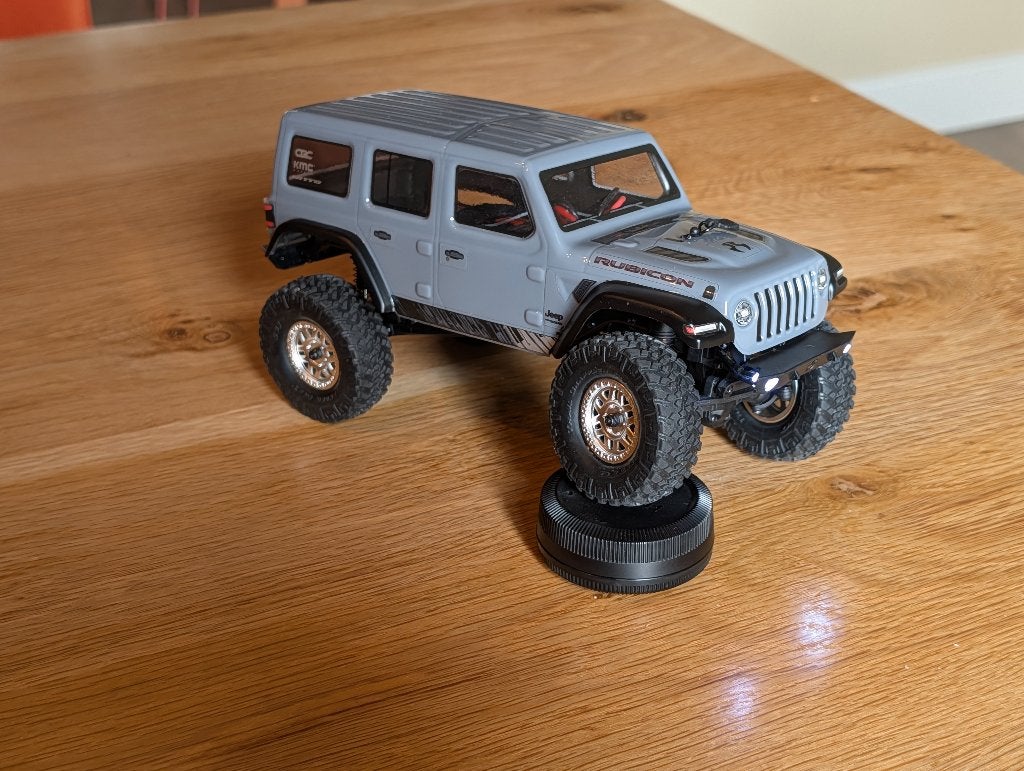 Axial SCX24 Jeep Wrangler, Elektro, Auto offroad, Ophalen of Verzenden, Zo goed als nieuw