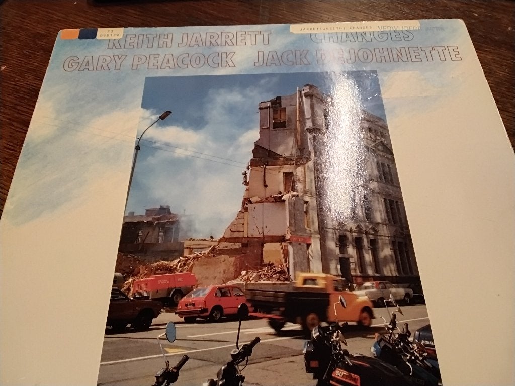   Keith Jarrett, Gary Peacock  Changes :ECM LP 1983, LP, Gebruikt, Ophalen of Verzenden, 12 inch