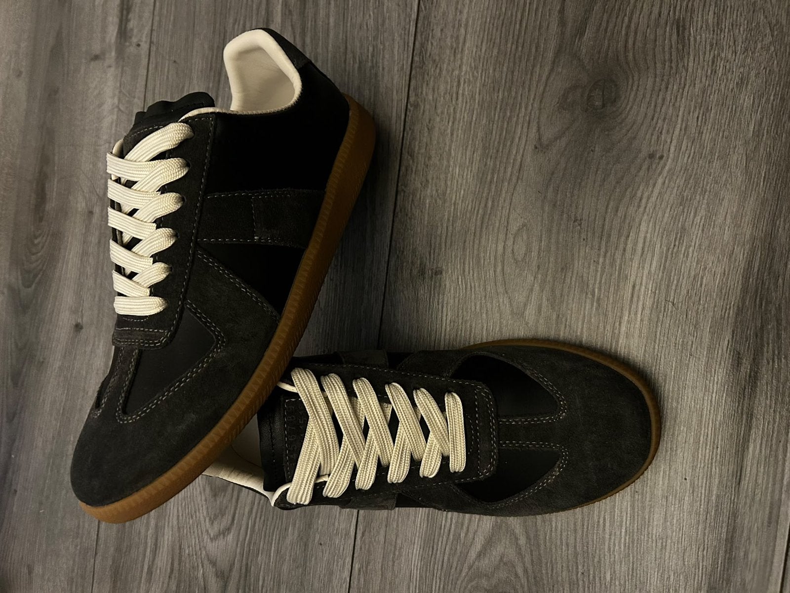 Maison Margiela gympen maat 41, Ophalen, Zwart, Nieuw, Sneakers of Gympen