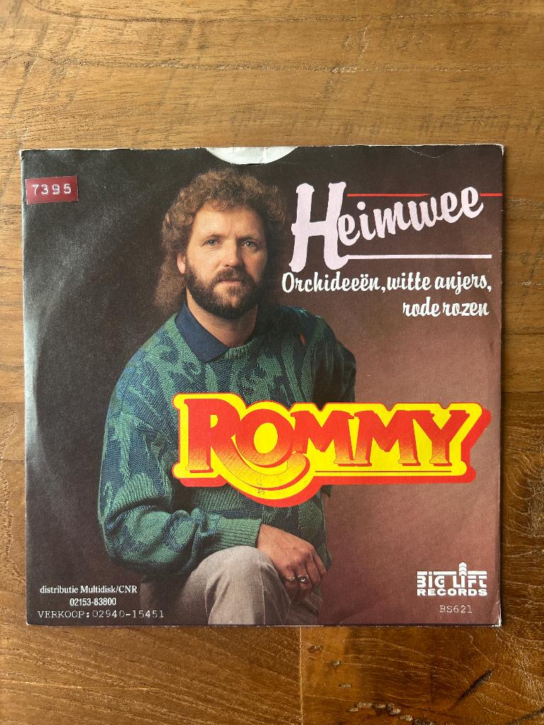 Rommy - Heimwee (020), Ophalen, Gebruikt, 10 inch, Single