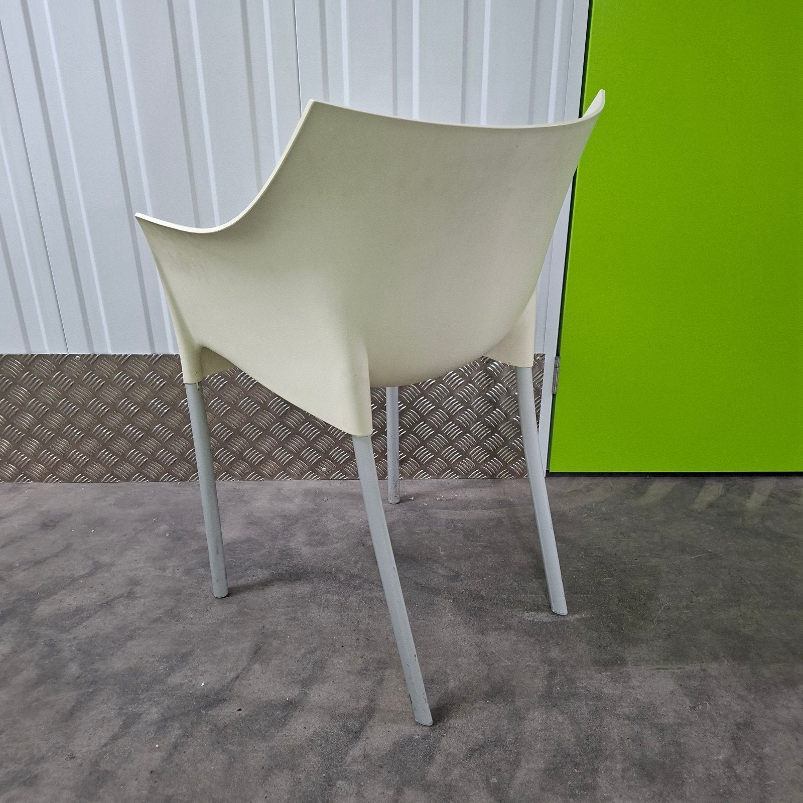6x originele Dr No kuipstoel wit Philippe Starck Kartell., Ophalen of Verzenden, Zo goed als nieuw, Kunststof, Stapelbaar