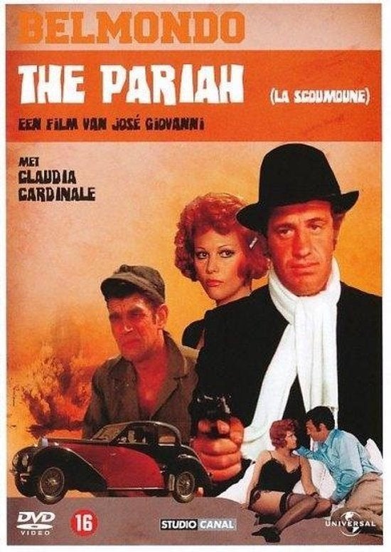 The pariah - Jean Paul Belmondo - 1972, 1960 tot 1980, Vanaf 16 jaar, Verzenden, Nederlands