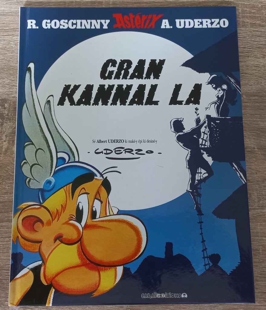 Asterix Gran Kannal La (broedertwist, Antilliaans-Creools), Eén stripboek, Ophalen of Verzenden, Zo goed als nieuw, Goscinny & Uderzo